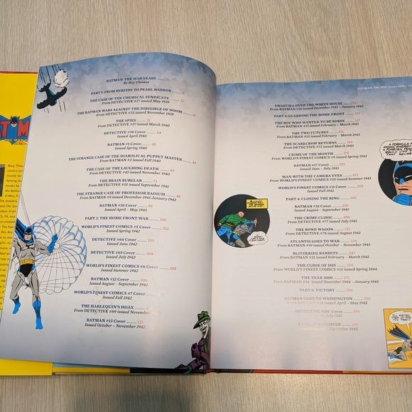 Batman Book War Years 1939-1945: Presenting Over 20 Classic Full Length DC Tales - Picture 6 of 11